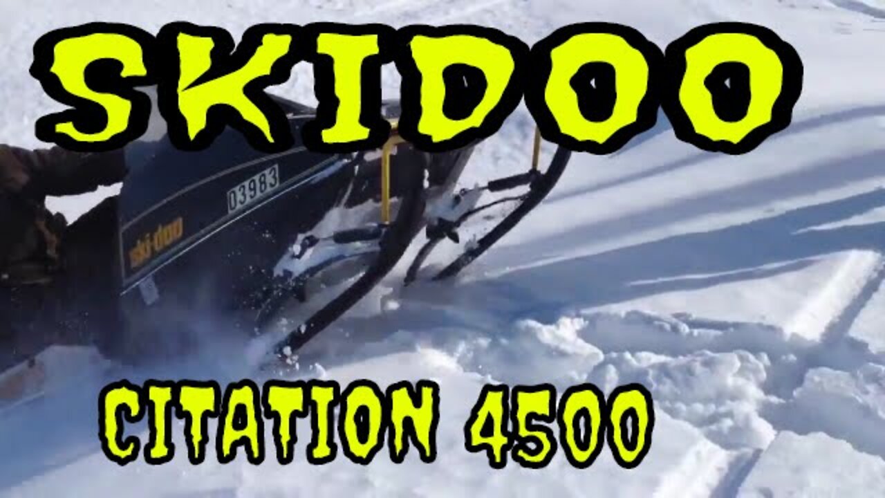 1980 skidoo citation 4500