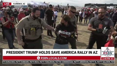 Joe Biden Supporter Gets Kicked Out From Trump's Rally