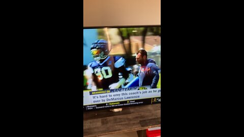 Demarcus sent coach flying!