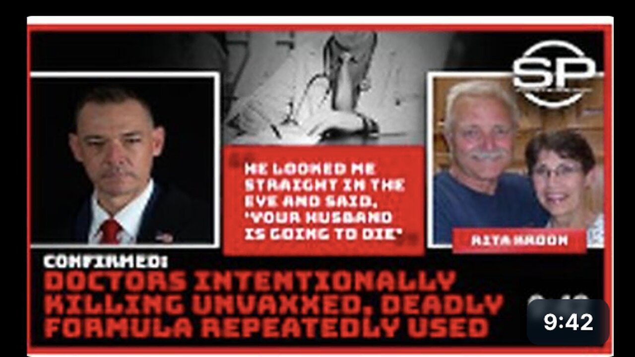 Confirmed: Doctors Intentionally Killing Unvaxxed, Deadly Formula Repeatedly Used