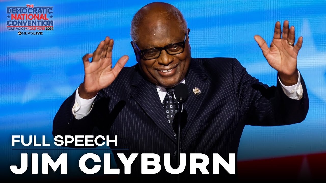 FULL SPEECH: Clyburn calls Project 2025 'Jim Crow 2.0' in DNC Speech