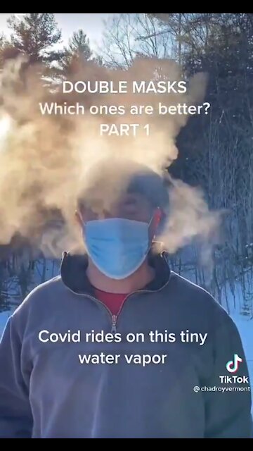 One or Two masks? Both Useless!