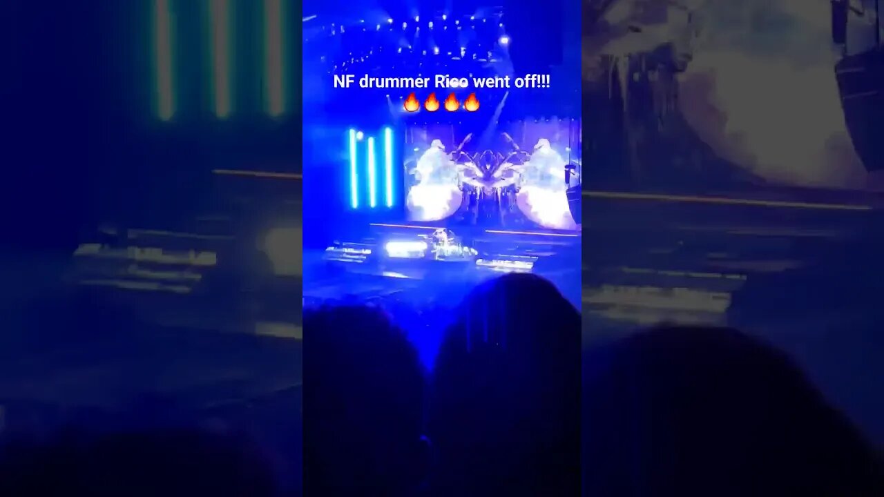 NF's drummer Rico went off!!!🔥🔥🔥 #shorts