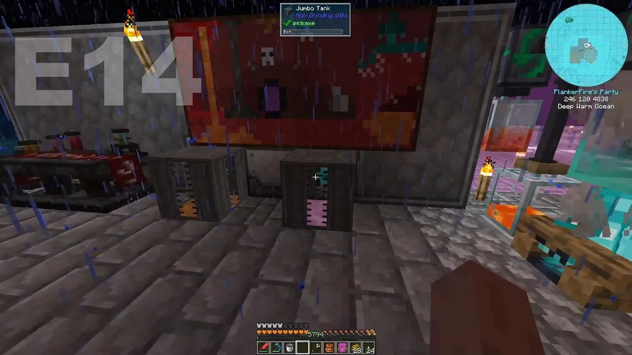 OceanBlock // Mob Slaughter Factory - Netherite! // Episode 14