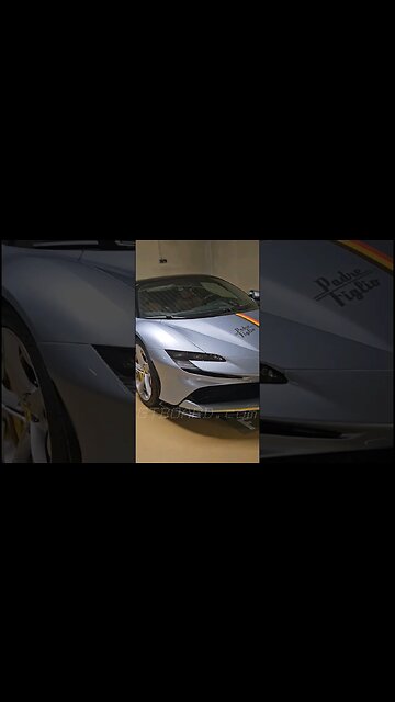 😵1000 HP Silver Ferrari SF90 🔋🪫🔌 Yes or No? #ferrari #sf90 #ferrarisf90 #ev #electricvehicle #monaco