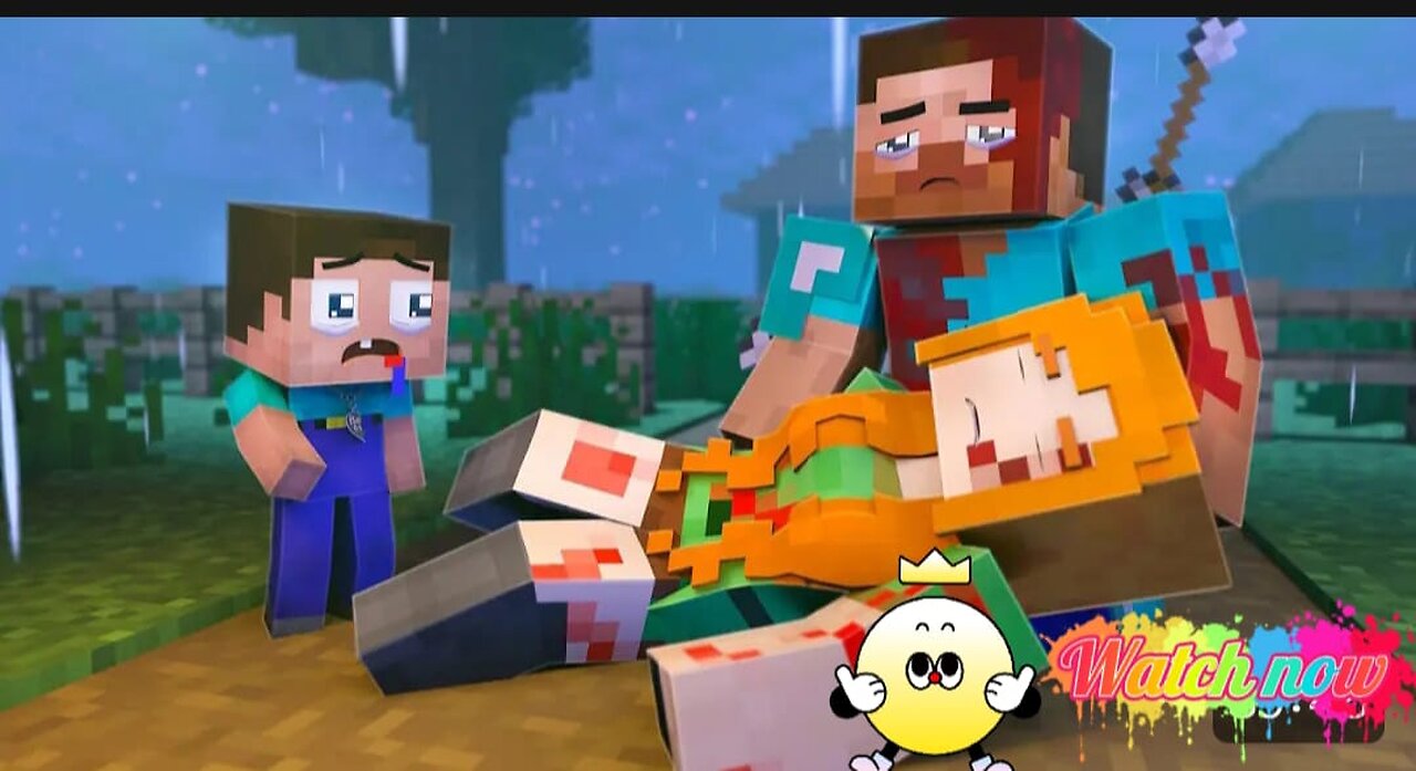 The life of Minecraft Steev and Alex [ Animation video] [ Stories ]