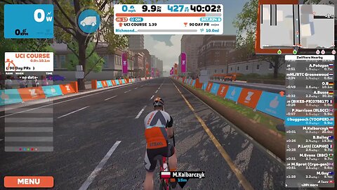 Zwift + MUZIC