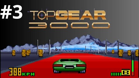 TOP GEAR 3000 | SNES | PARTE 3 | MODO NORMAL | 1995