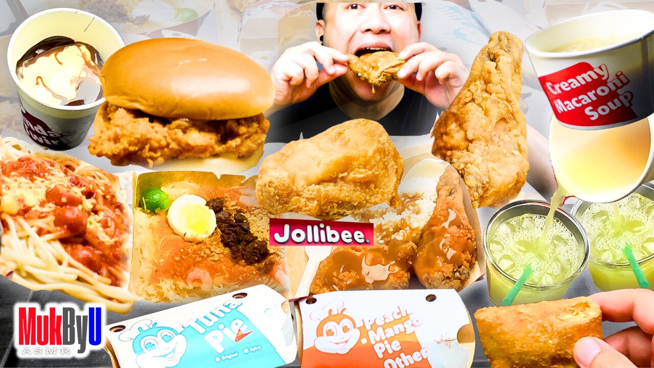 My 1st Jollibee Mukbang (I Eat POV) | 3D ASMR 3POV Mukbang By You. Immersive Mukview