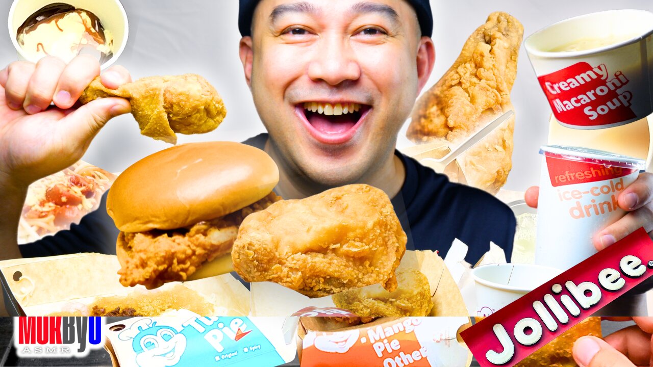 My 1st Jollibee Mukbang (I Eat POV) | 3D ASMR 3POV Mukbang By You. Immersive Mukview