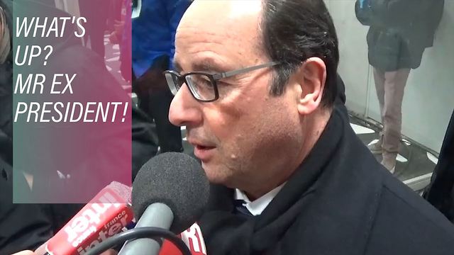 What Hollande's up to after clearing out of office