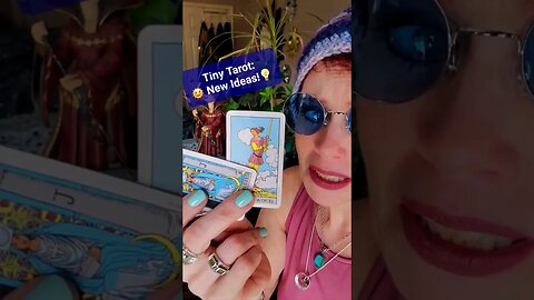 Tiny Tarot: 🌞 New Ideas!💡 #lowkeymagickal #tinytarot #tarot #dailytarot #abundance #bentonville