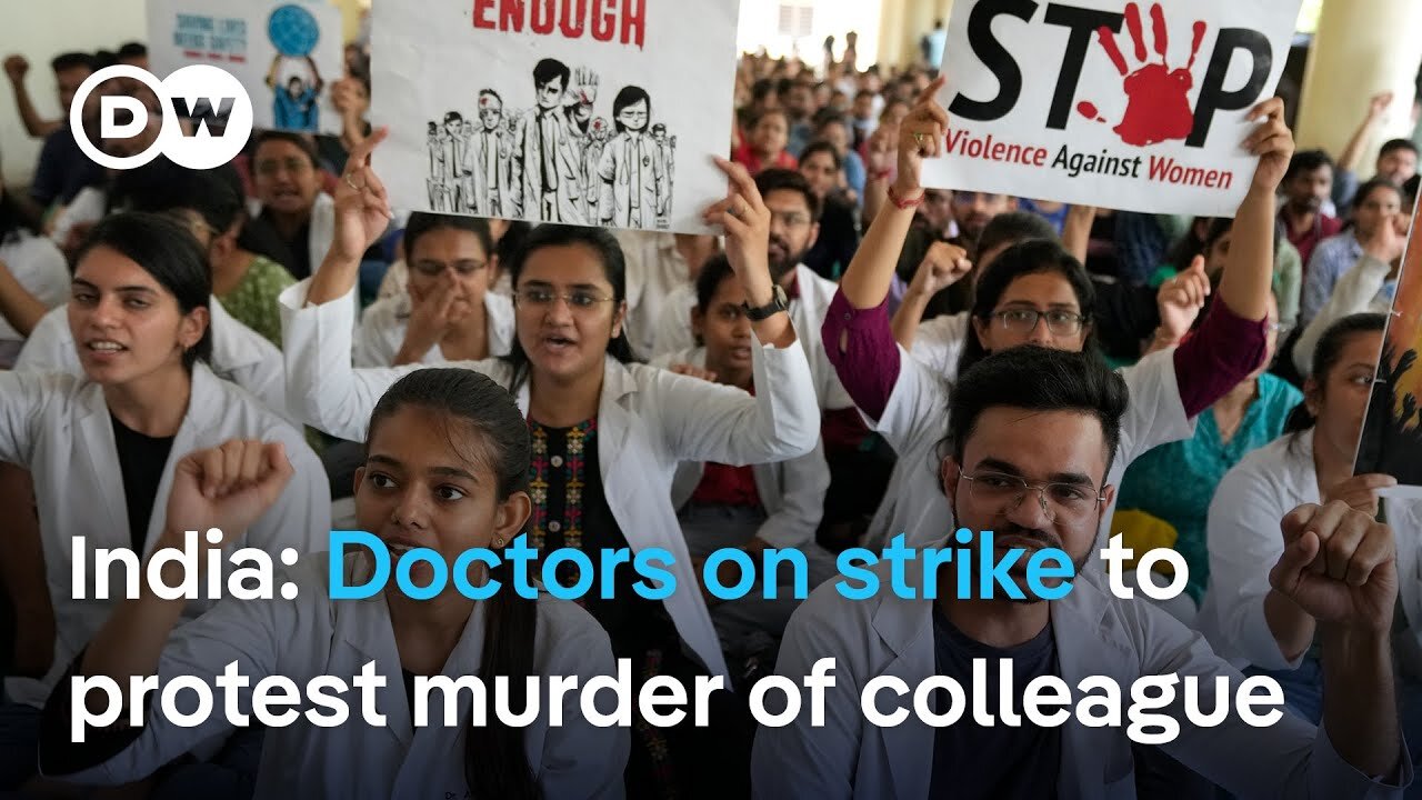 Student doctor’s rape and killing sets off nationwide protests in India | DW News