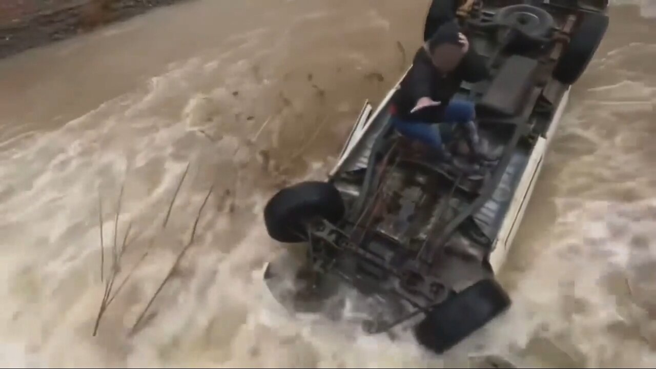 Woman Rescued After 15 Hours In Raging Floodwaters