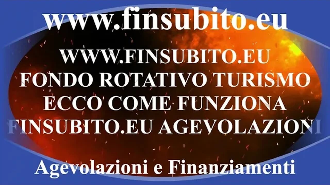 Fondo rotativo di sviluppo nel turismo #finsubito #adessonews