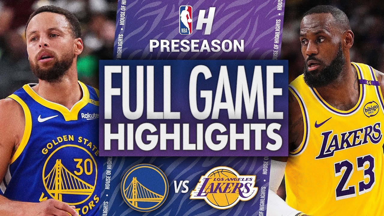 Los Angeles Lakers vs. Golden State Warriors Full Game Highlights - October 15, 2024 _ NBA Preseason