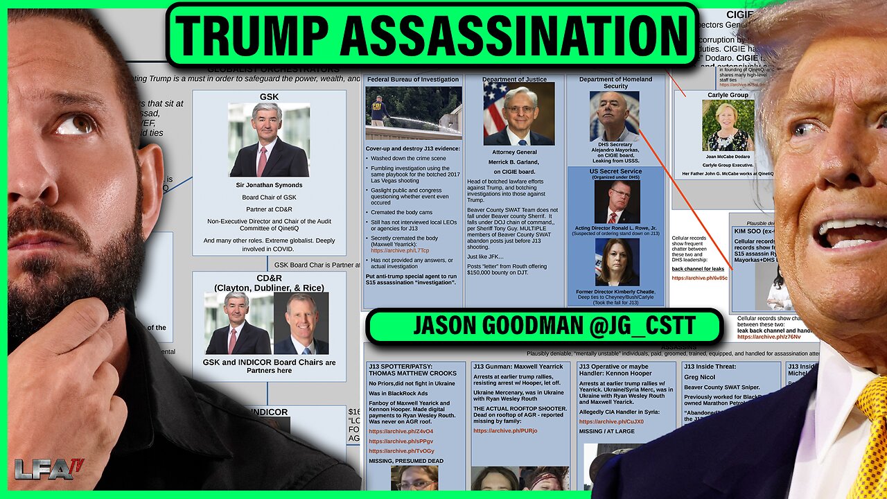 BREAKING NEWS | TRUMP ASSASSINATION ATTEMPT UPDATE w/ JASON GOODMAN | MATTA OF FACT 9.26.24 2pm EST