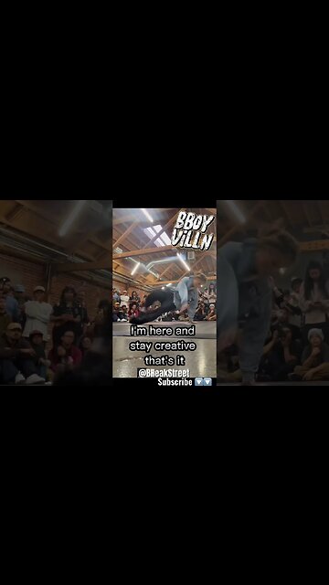 Bboy Villn “Advice future Generations” #kinjaz #bboy #footwork #breakdance #breaking #breakstreet