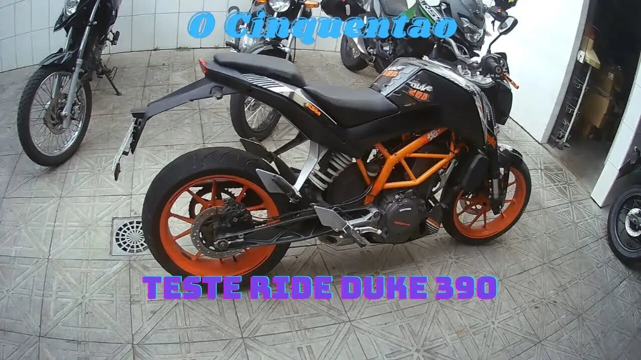 Teste Ride Duke 390 #ktm #duke390 #ocinquentao