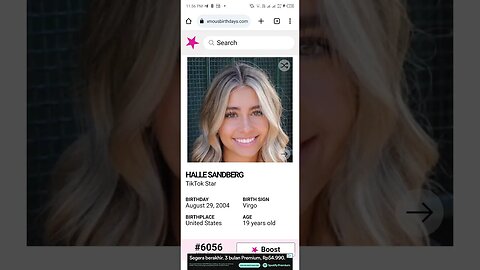 HAPPY 19 BIRTHDAY HALLE SANDBERG