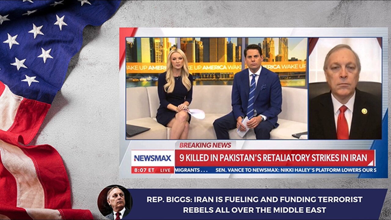 Rep. Biggs: Iran is Fueling and Funding Terrorist Rebels All Over the Middle East