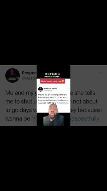 Beta males think like this..