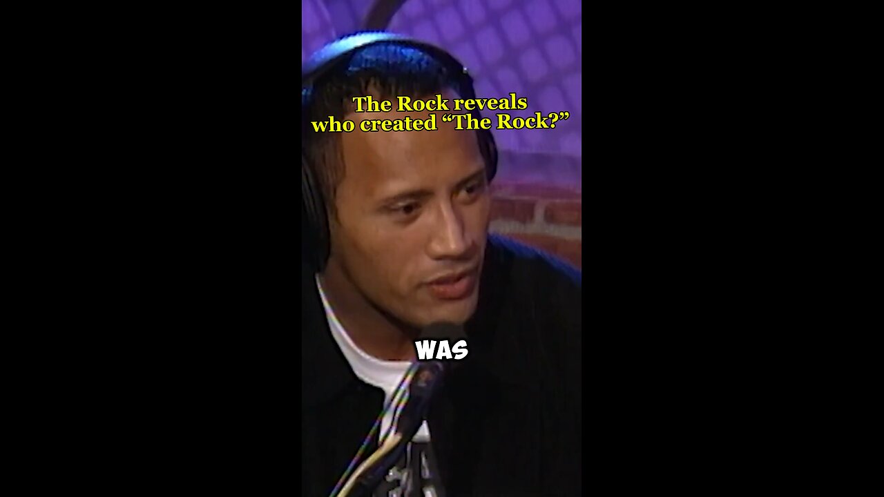 THE ROCK REVEALS WHO INVENTED “THE ROCK!”