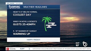 ABC 10News Pinpoint Weather with Meteorologist Megan Parry