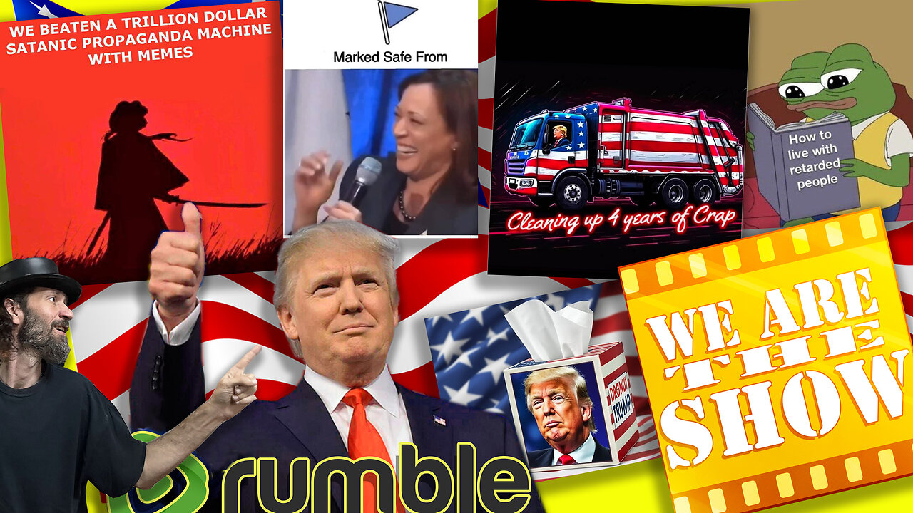 Thur 11-7 7pm EST A Winner Is YOU!! News Culture Politics and Humor Post Election Stream!