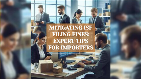 Mastering ISF Filing: How to Avoid Costly Fines and Penalties for Importers