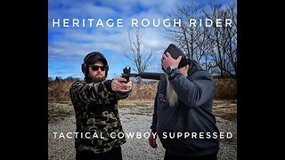 Heritage Rough Rider Tactical Cowboy Suppressed