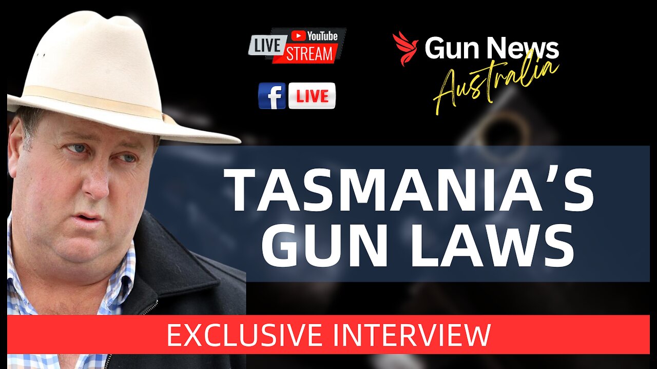 EXCLUSIVE: Tasmanian MP, John Tucker, fights on gun laws