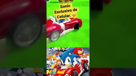 Sonic exclusivo de celular 👀 #shorts