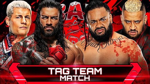 Cody Rhodes And Roman Reigns Vs The Bloodline WWE Bad Blood Tag Team Prediction