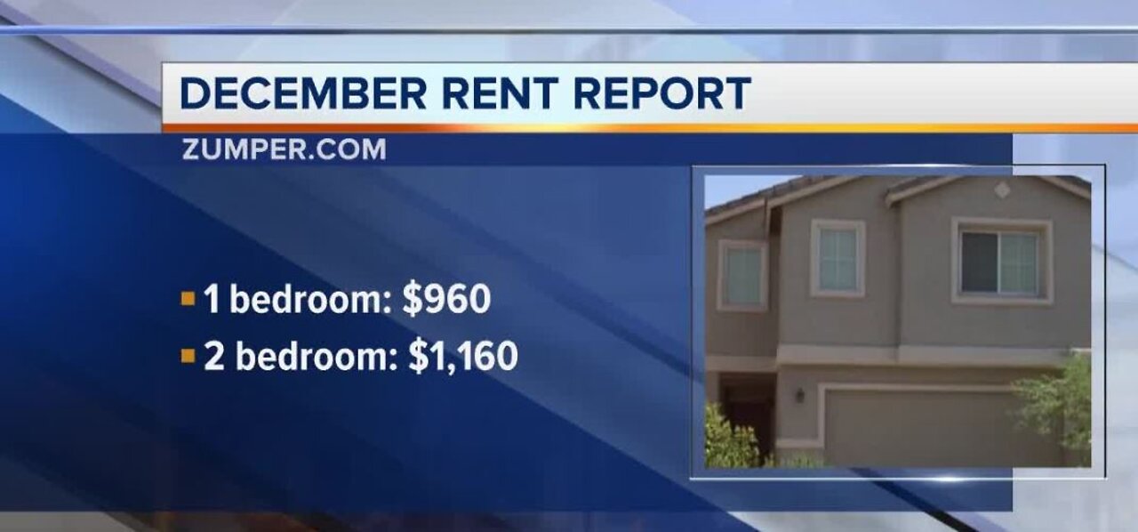 December rent report for Las Vegas