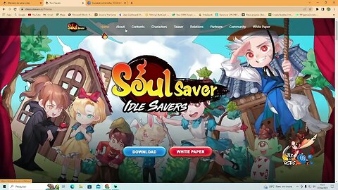 SOULD SAVERS JOGO NFT RECENTEMENTE LANÇADO