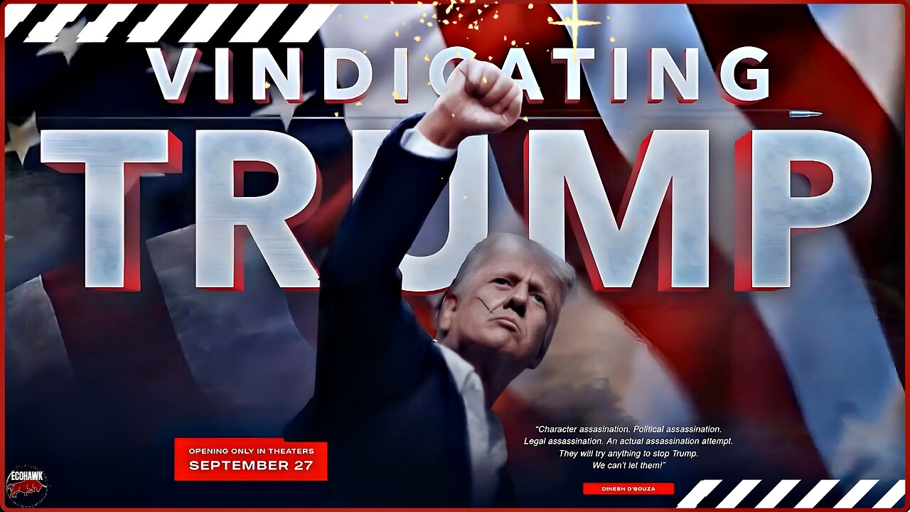 TRAILER 🎦 VINDICATING TRUMP | NEW MOVIE | DINESH D'SOUZA