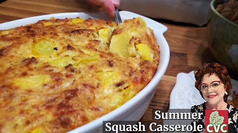 Squash Casserole Supper - Fried Okra - Fish - Great Northern Beans