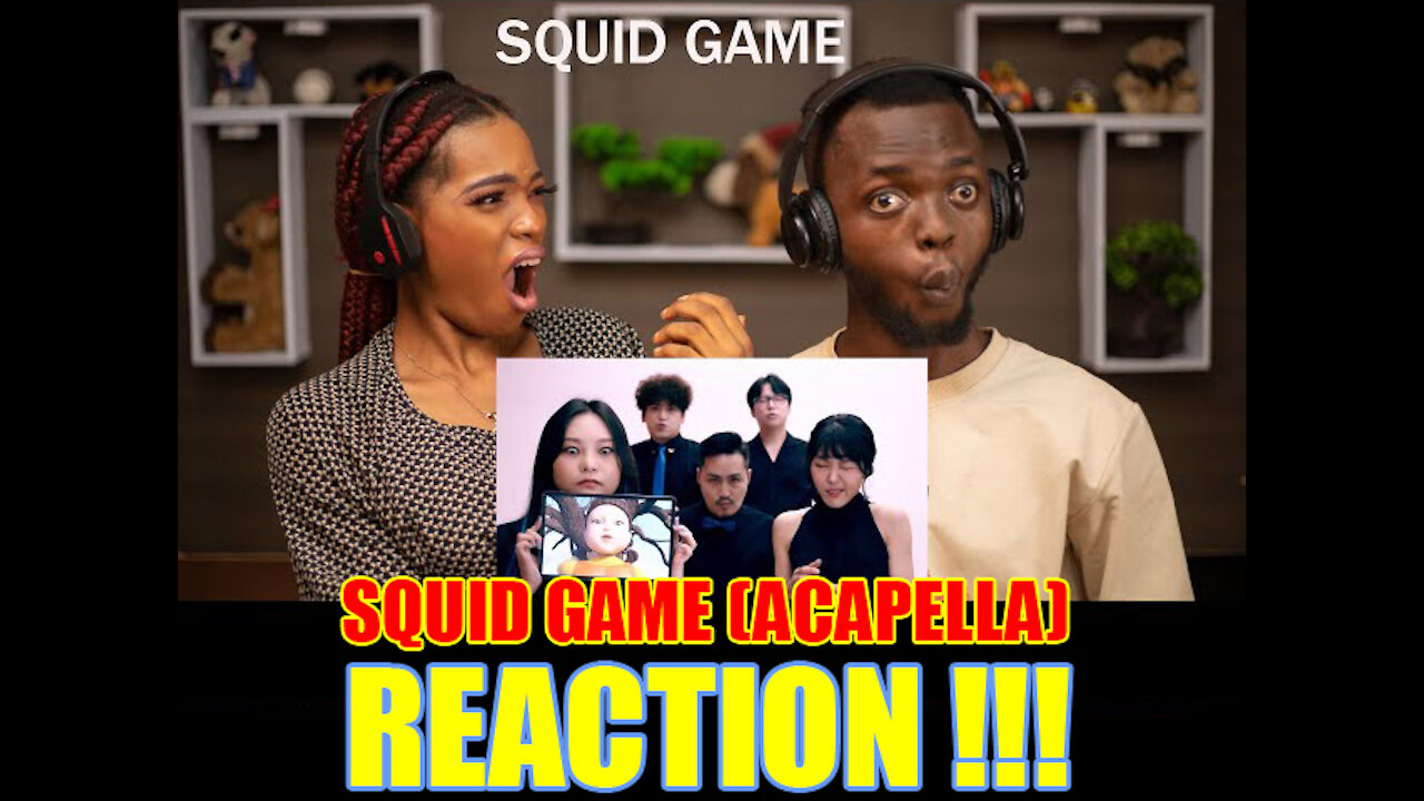 FUNNY REACTION OF SQUID GAME (ACAPELLA)