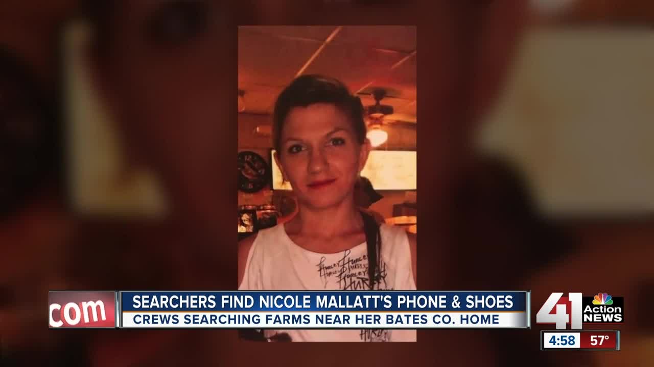 Items belonging to missing woman Nicole Mallatt recovered