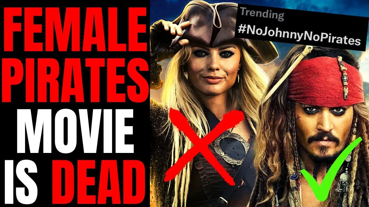 Margot Robbie's Woke All Female Pirates Of The Caribbean CANCELLED! | A Huge Win For Johnny Depp?!