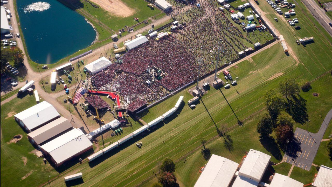 Return to Butler, PA. - Aerial View - October 5, 2024