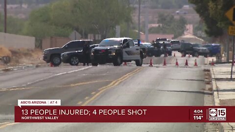 1 killed, 3 others shot and 9 more injured in West Valley shooting spree