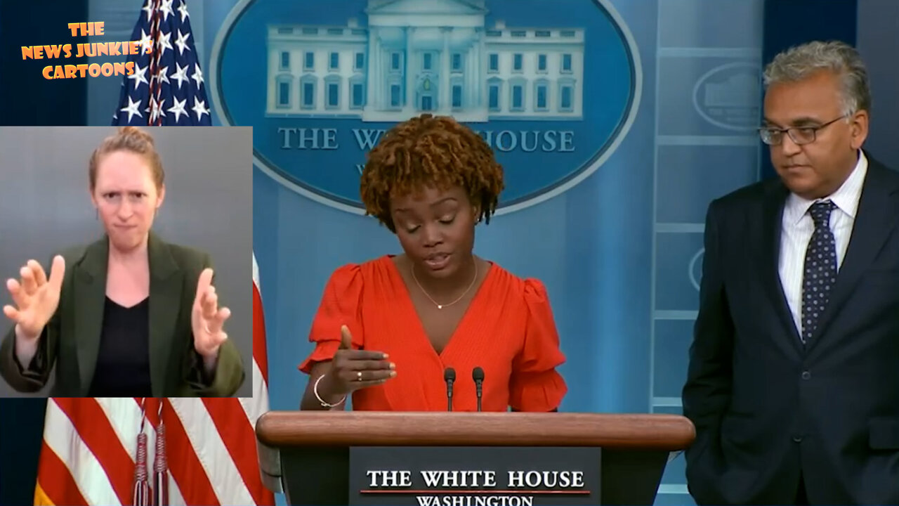 "Where exactly was the president infected?" Biden's Press Sec: "I don't think that matters."