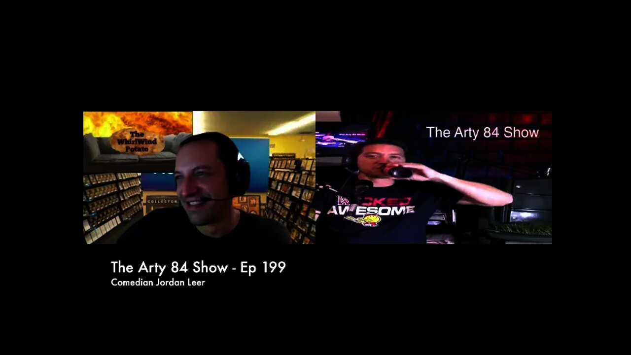 Sox Talk, Tequila Shots and Comedian Jordan Leer on The Arty 84 Show – EP 199