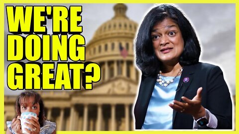 Pramila Jayapal HOPEFUL For Progressives (clip)