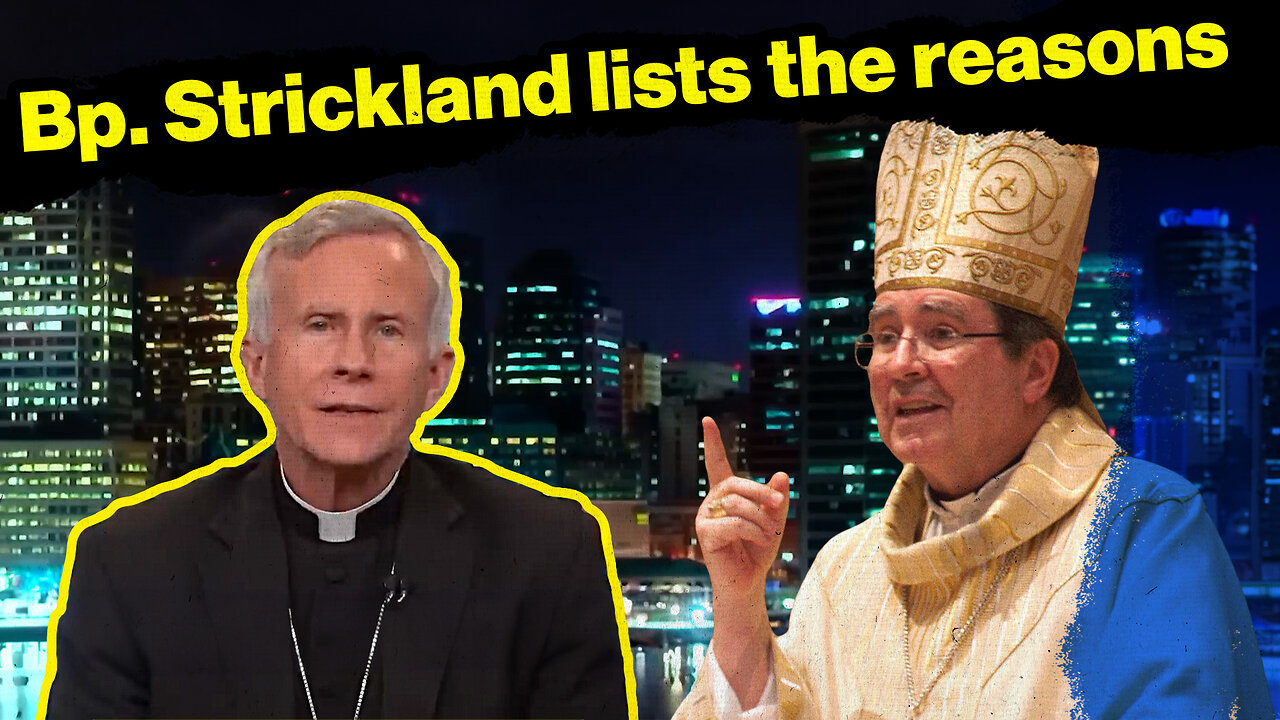 Bp. Joseph Strickland Sets the Record Straight — Rome Dispatch