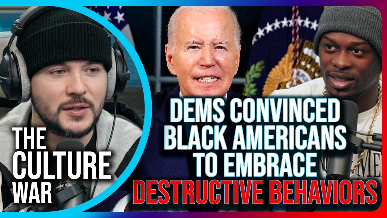 Democrats CONVINCED Black Americans To Embrace Destructive Behaviors, THEY ARE RACIST