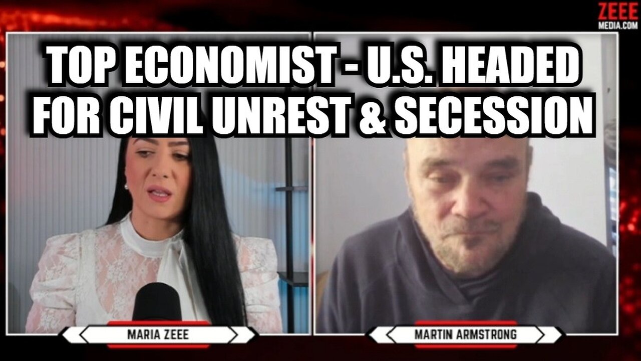 Martin Armstrong: U.S. Headed For Civil Unrest & Secession!