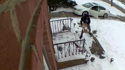 South Euclid police searching for 'porch pirate' caught on camera